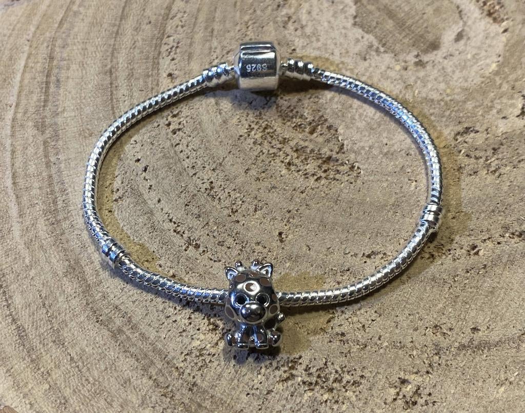 Joli bracelet pour votre fille, girafe, Enlèvement ou Envoi, Neuf, Avec bracelets à breloques ou perles