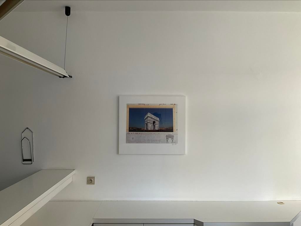 Christo l’Arc de Triomphe Wrapped 2019. Gesigneerd., Ophalen