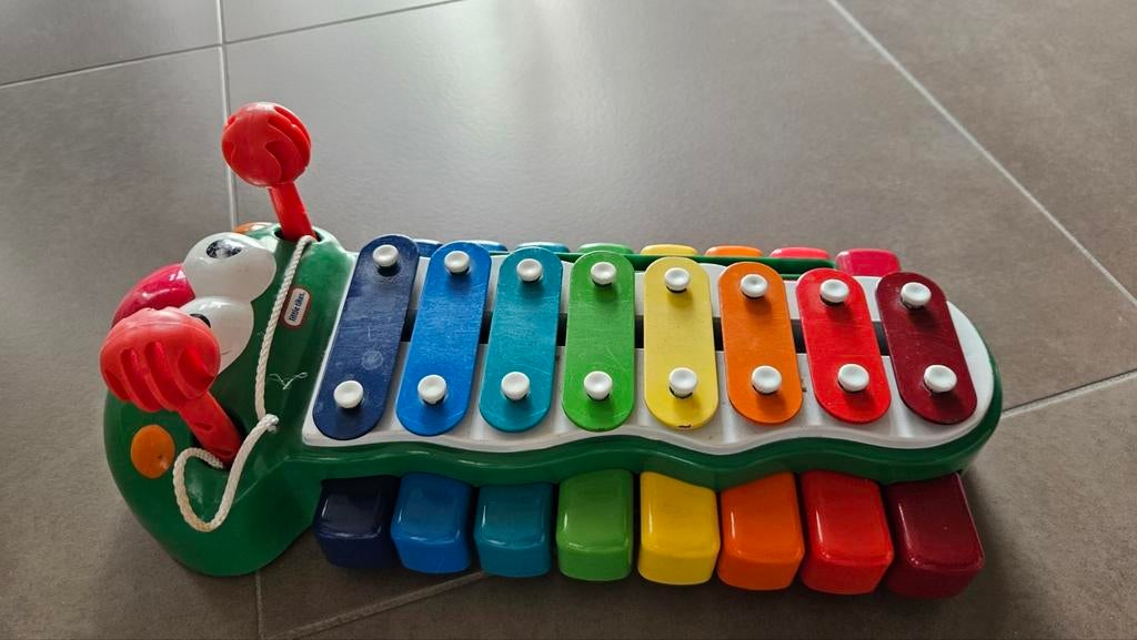 Xylofoon Little Tikes Rups, Kinderen en Baby's, Ophalen of Verzenden, Zo goed als nieuw