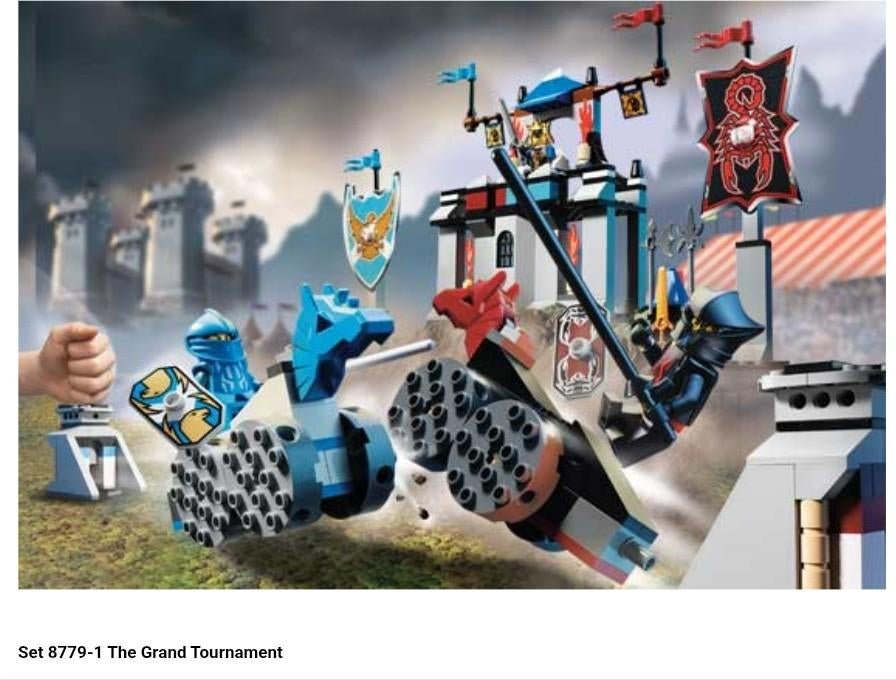 Lego The Grand Tournament


Item No: 8779-1, Enlèvement ou Envoi, Lego