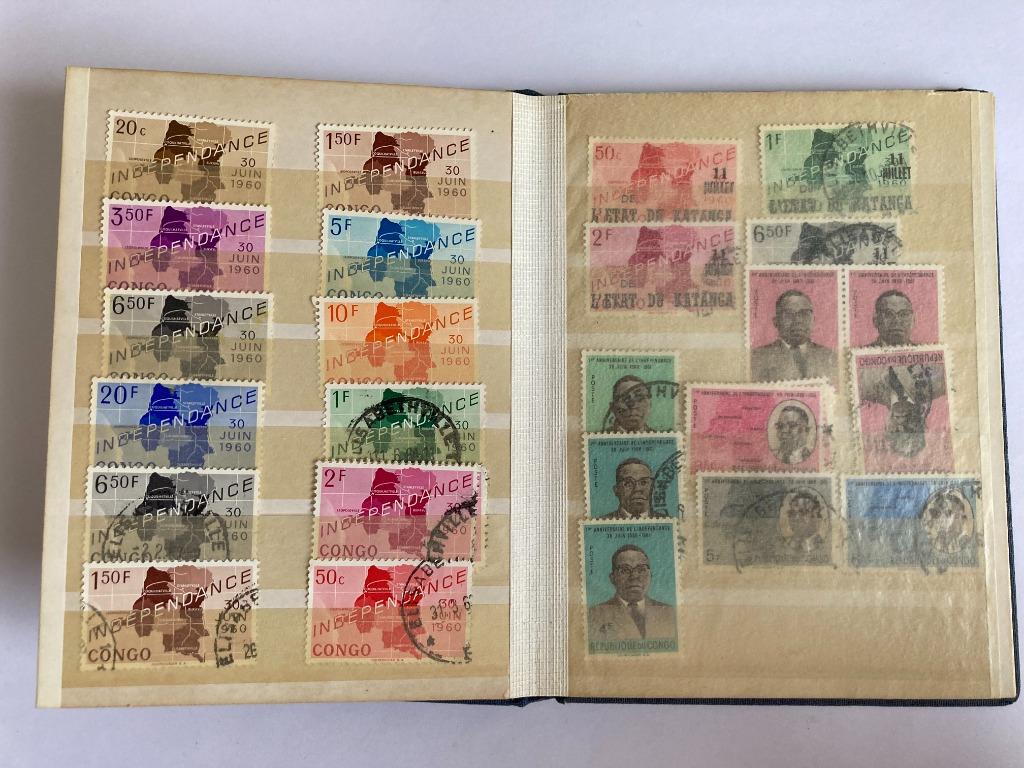 Kleine collectie postzegels van „Katanga” en Congo, Postzegels en Munten, Ophalen of Verzenden, Overige landen
