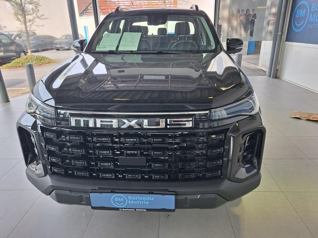 Maxus T60 MAX T60 MAX 2.0D 8AT 4WD LUXURY * LEDEREN ZETELS, Automaat, Monovolume, Zwart, Diesel