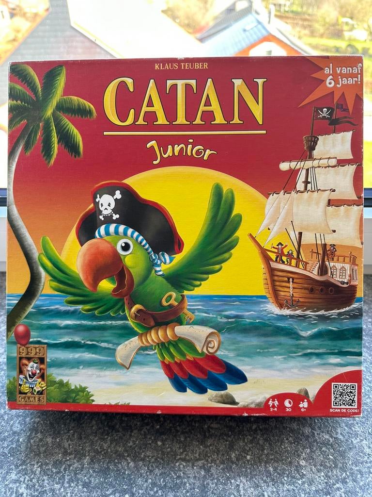 Catan Junior gezelschapsspel bordspel, Trois ou quatre joueurs, Enlèvement ou Envoi, Comme neuf, 999 Games