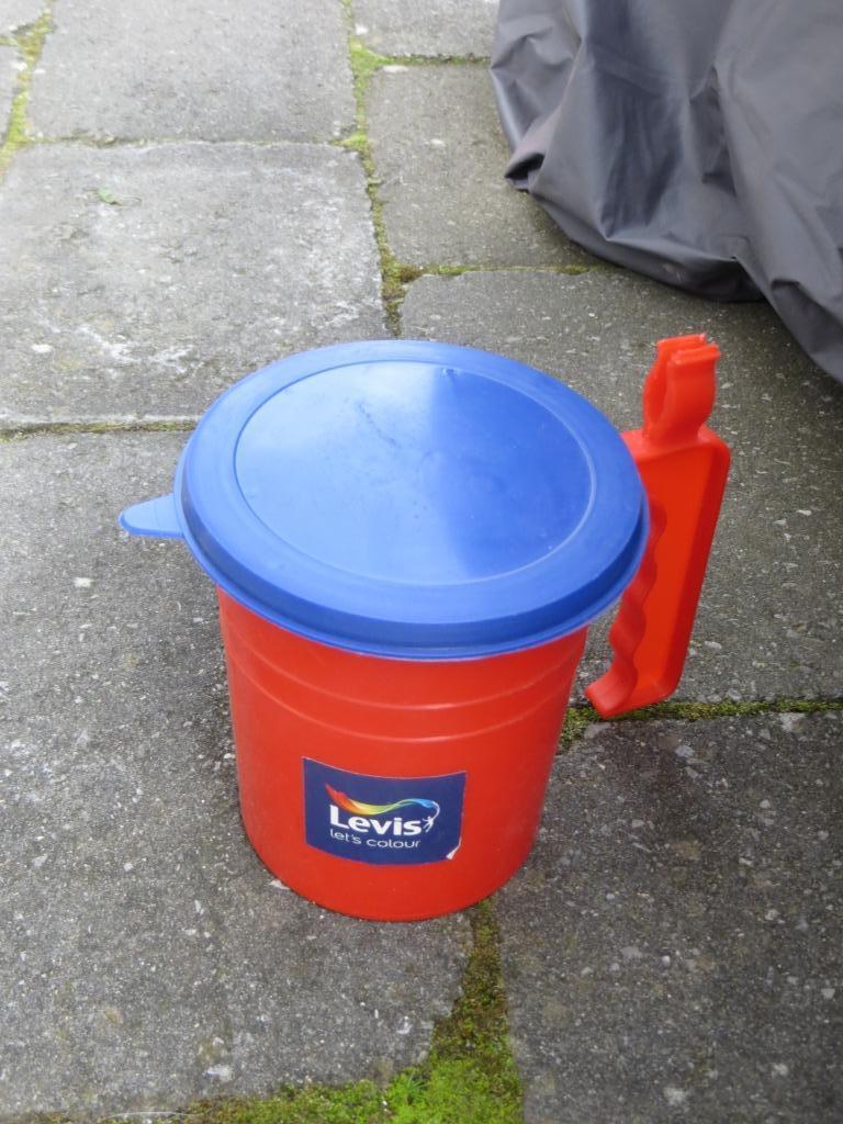 Beker Levis met deksel - verfbeker - nieuw, Enlèvement ou Envoi, Neuf