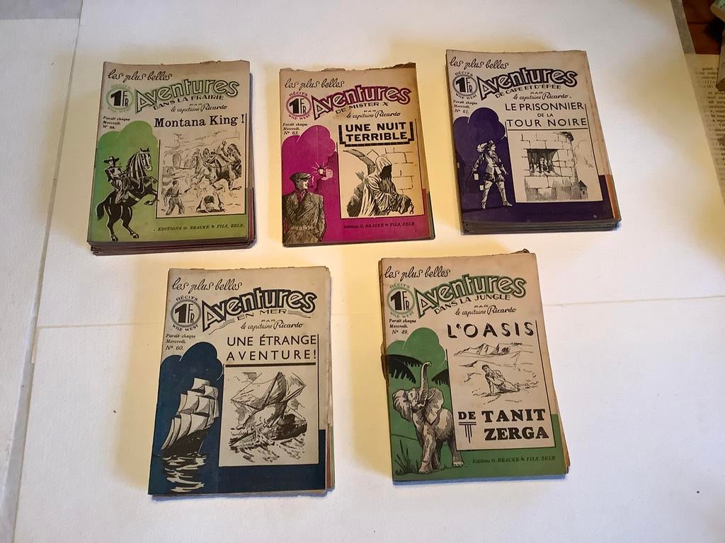 Les plus belles Aventures Bracke + Capitaine Ricardo, Enlèvement ou Envoi