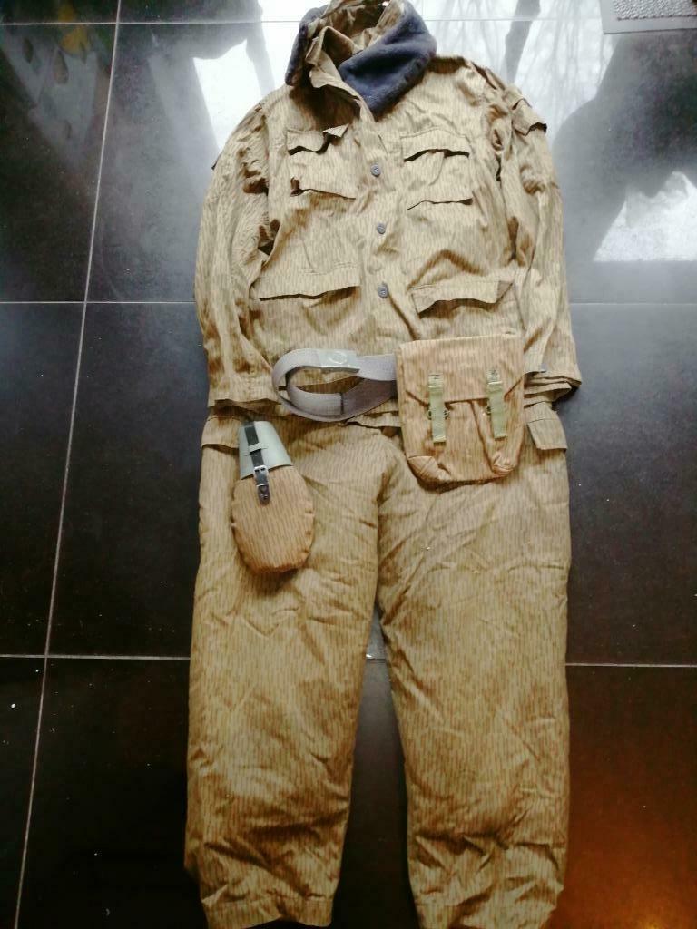 ALLEMAGNE - UNIFORME CAMOUFLE DDR, Collections, Enlèvement ou Envoi, Armée de terre, Vêtements ou Chaussures