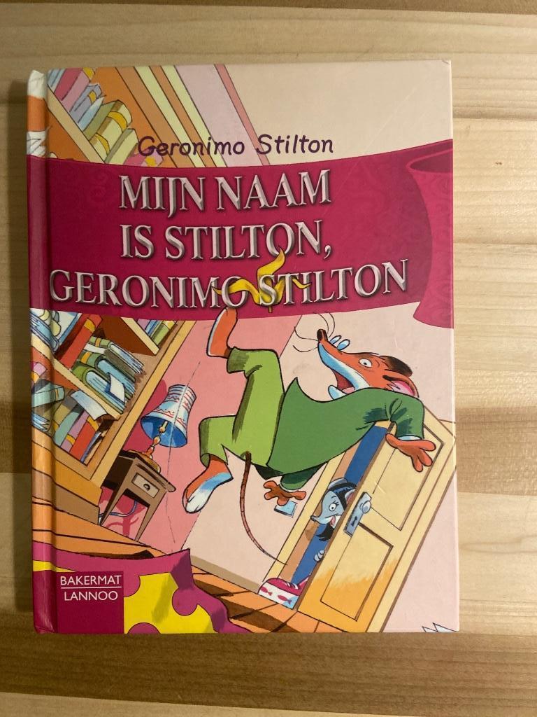 G. Stilton boek "Mijn naam is Stilton, Geronimo Stilton", Boeken, Kinderboeken | Jeugd | 10 tot 12 jaar, Ophalen, Gelezen, Non-fictie