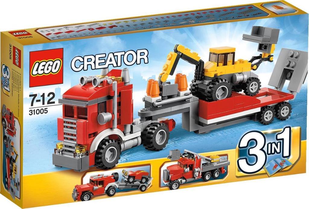 LEGO Creator Traffic 31005 Construction Hauler, Ophalen of Verzenden, Zo goed als nieuw, Complete set, Lego
