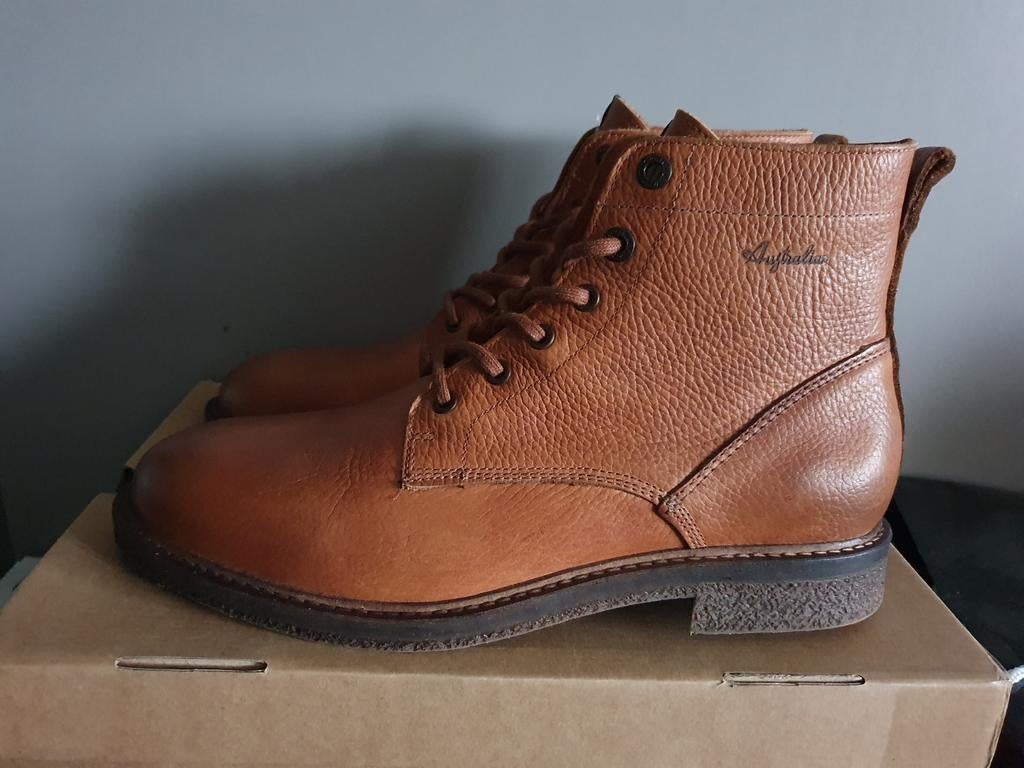 Nieuwe veterboots voor heren van Australian maat 44, Neuf, Enlèvement ou Envoi, Brun, Australian