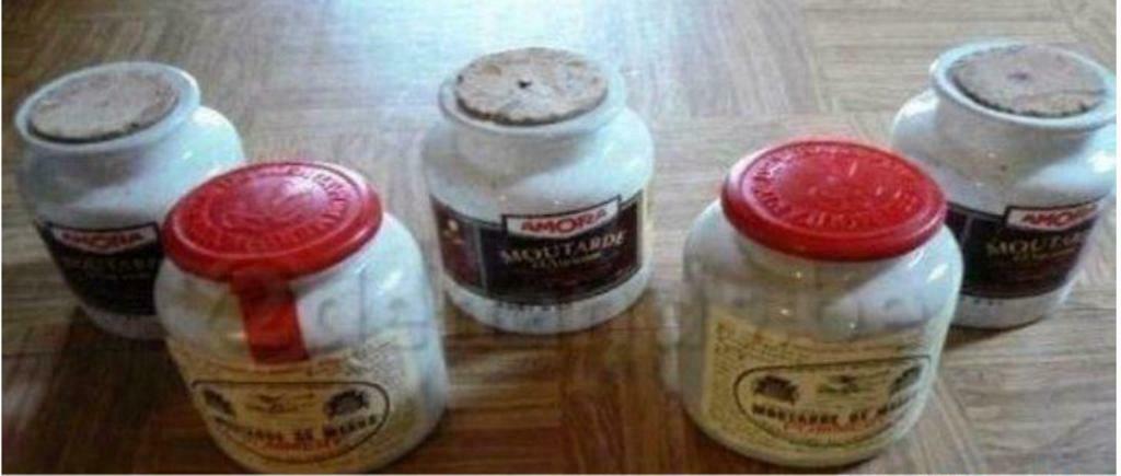 Pots de moutarde, Enlèvement ou Envoi, Comme neuf