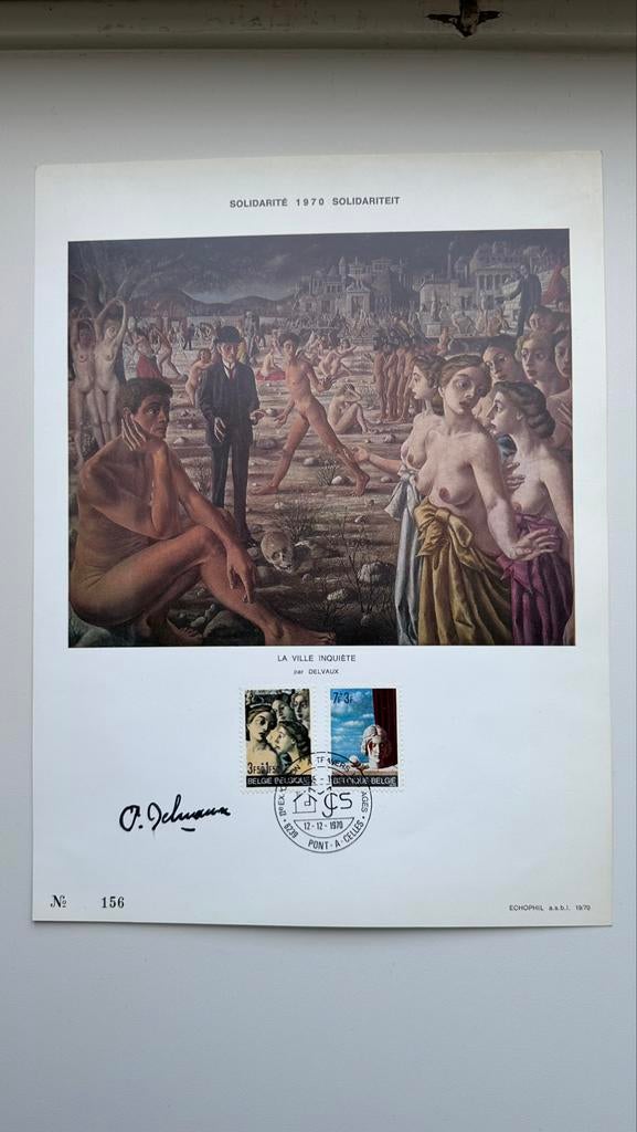 Paul Delvaux, Enlèvement ou Envoi