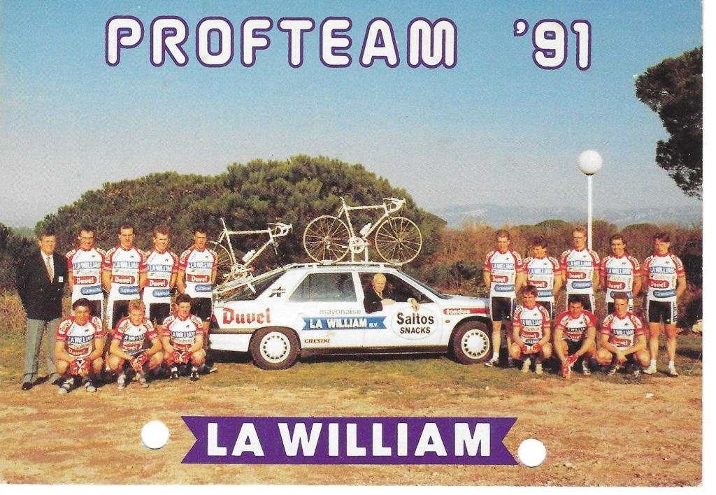 La William Profteam 1991, Verzenden