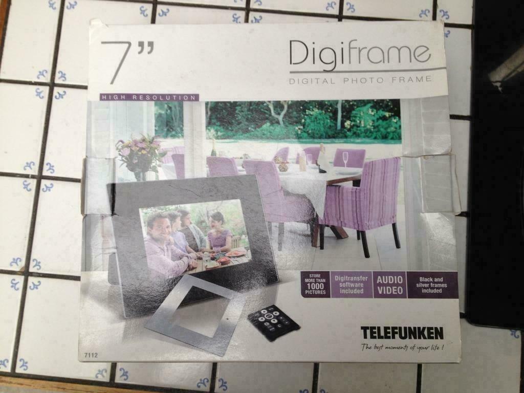 TELEFUNKEN DIGITAAL FOTOFRAME, Ophalen of Verzenden, Zo goed als nieuw, Overige Merken