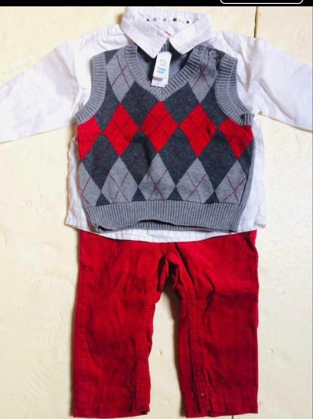 Ensemble de fête C&A 74, Enfants & Bébés, Vêtements de bébé | Taille 74, Garçon, C&A, Enlèvement ou Envoi, Ensemble