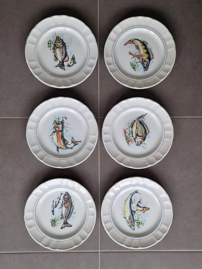 Ceramica Castellania vintage designborden, Italië, Ophalen of Verzenden