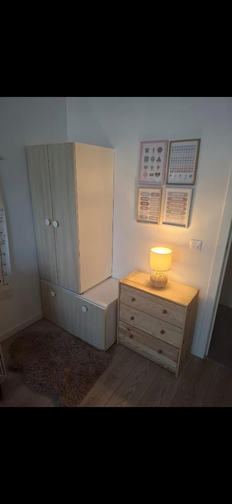 Meubles chambre enfant, Enfants & Bébés, Chambre d'enfant | Commodes & Armoires, Comme neuf, Armoire, Enlèvement