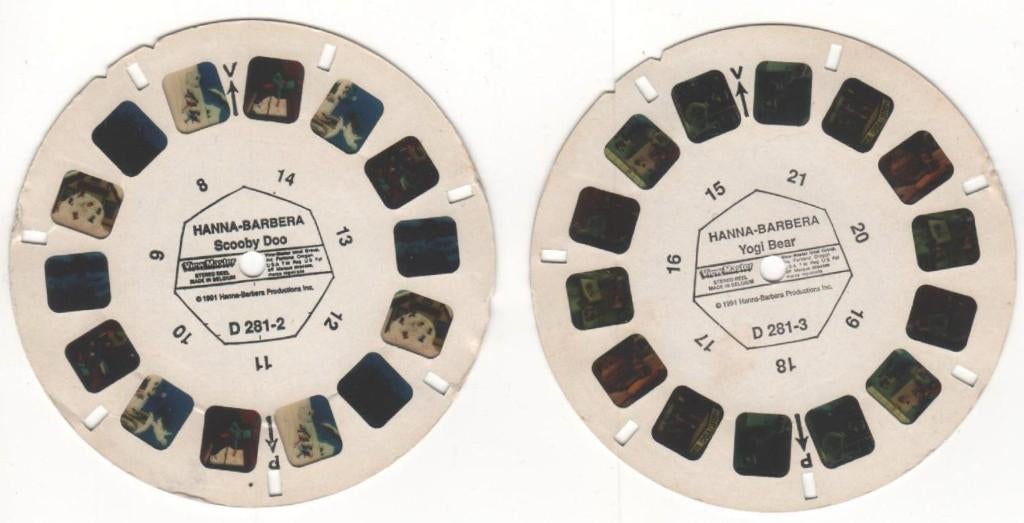 View-master Hannah Barbera Scooby Doo - Yogi Bear, Antiquités & Art, Antiquités | Jouets, Enlèvement ou Envoi