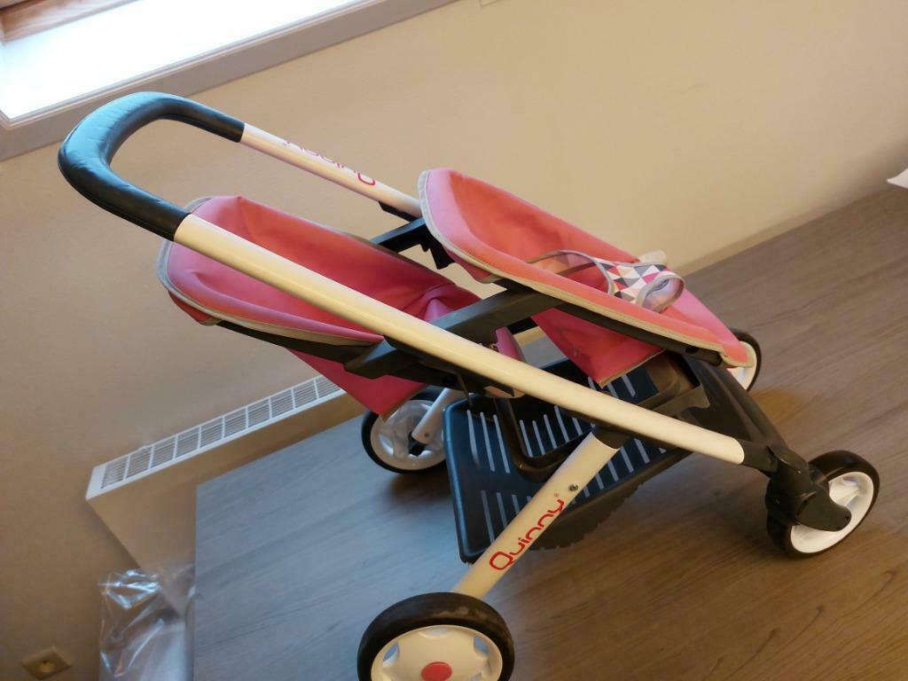 Quinny poppenbuggy dubbel, Ophalen of Verzenden, Zo goed als nieuw, Overige typen