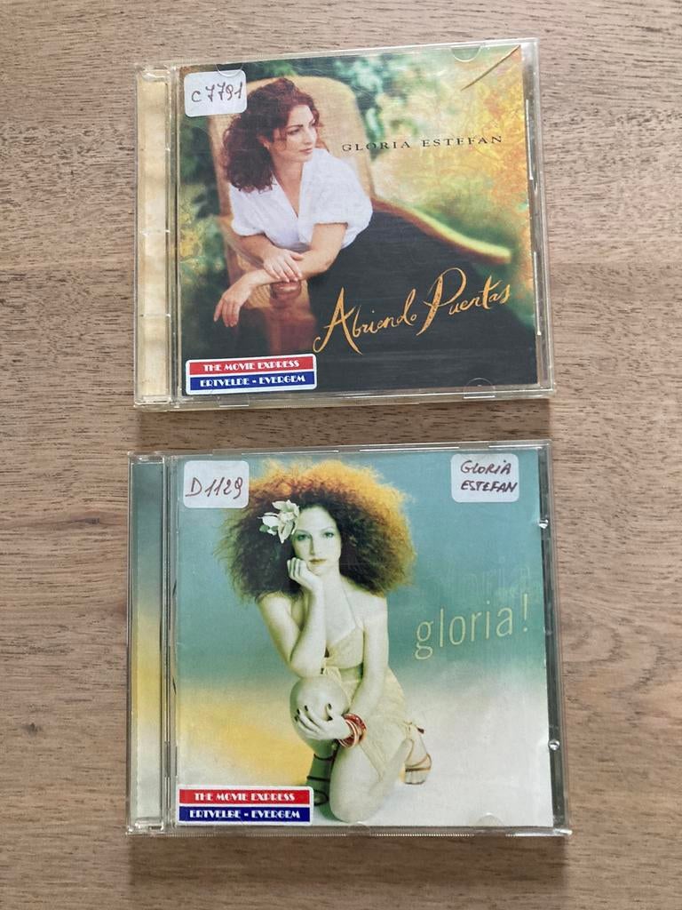 Gloria Estefan - 2 CD’s, Cd's en Dvd's, Cd's | Latin en Salsa, Ophalen of Verzenden, Gebruikt