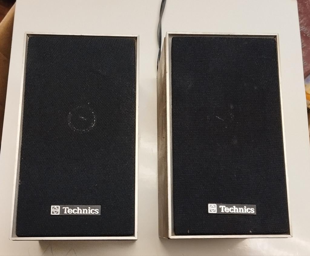 Paire d'enceintes Technics 20 W, Autres marques, Moins de 60 watts, Enlèvement ou Envoi, Utilisé