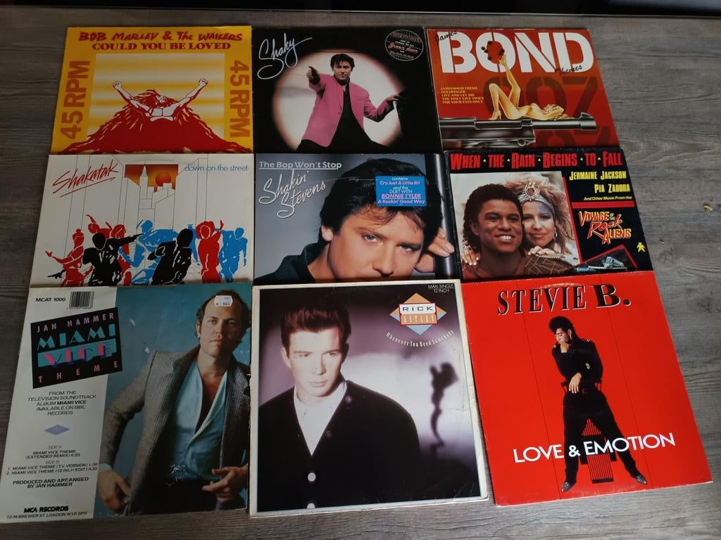 Verschillende lp's, CD & DVD, Vinyles | Dance & House, Enlèvement, Comme neuf, Autres genres