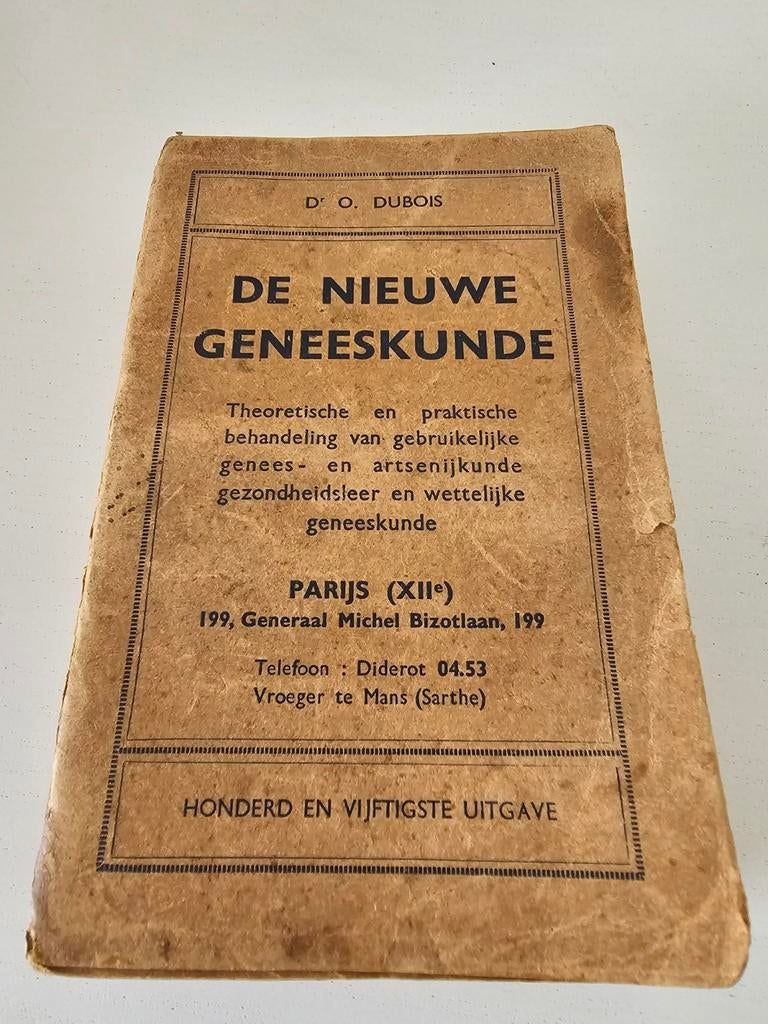 De nieuwe geneeskunde. Theoretische en praktische behandelin, Antiek en Kunst, Ophalen of Verzenden
