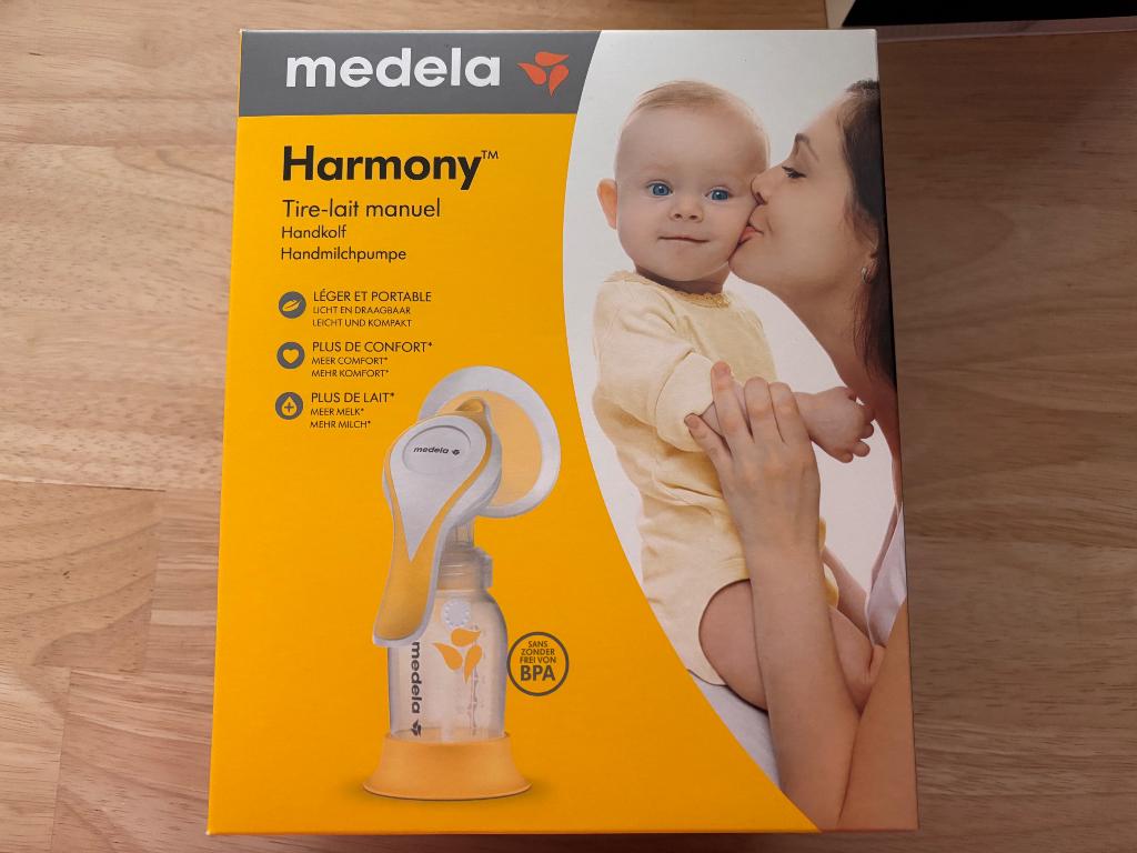Medela harmony handkolf, moedermelkbewaarzakjes, Kinderen en Baby's, Ophalen, Zo goed als nieuw, Borstkolf