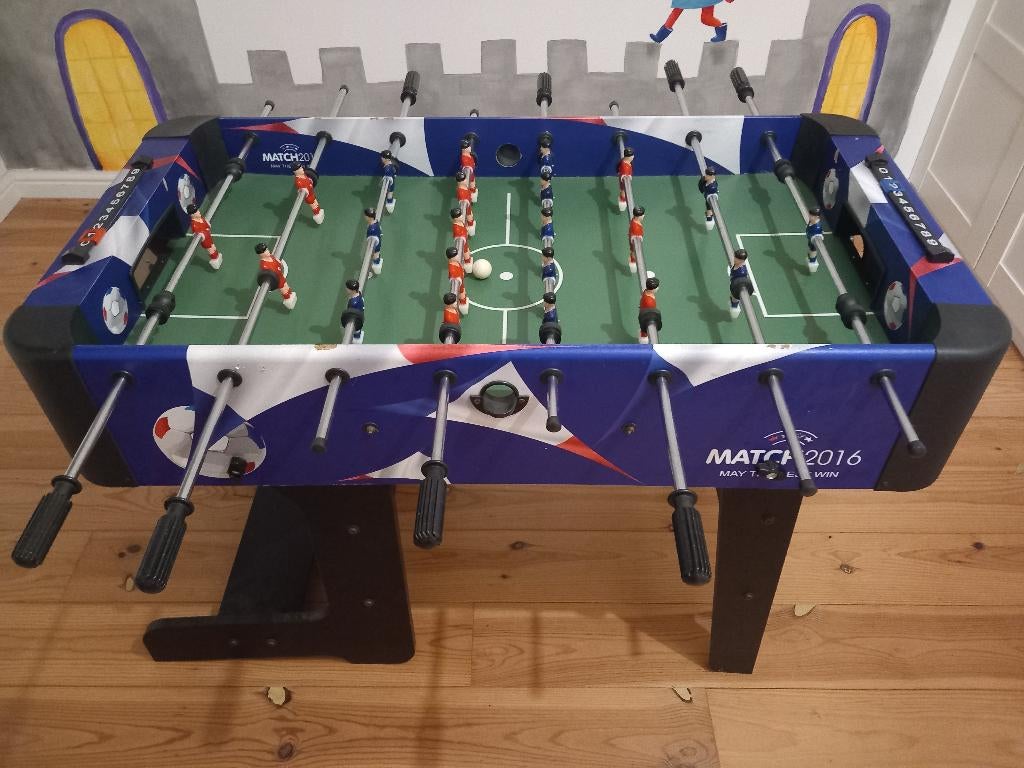 Voetbaltafel, Ophalen, Gebruikt