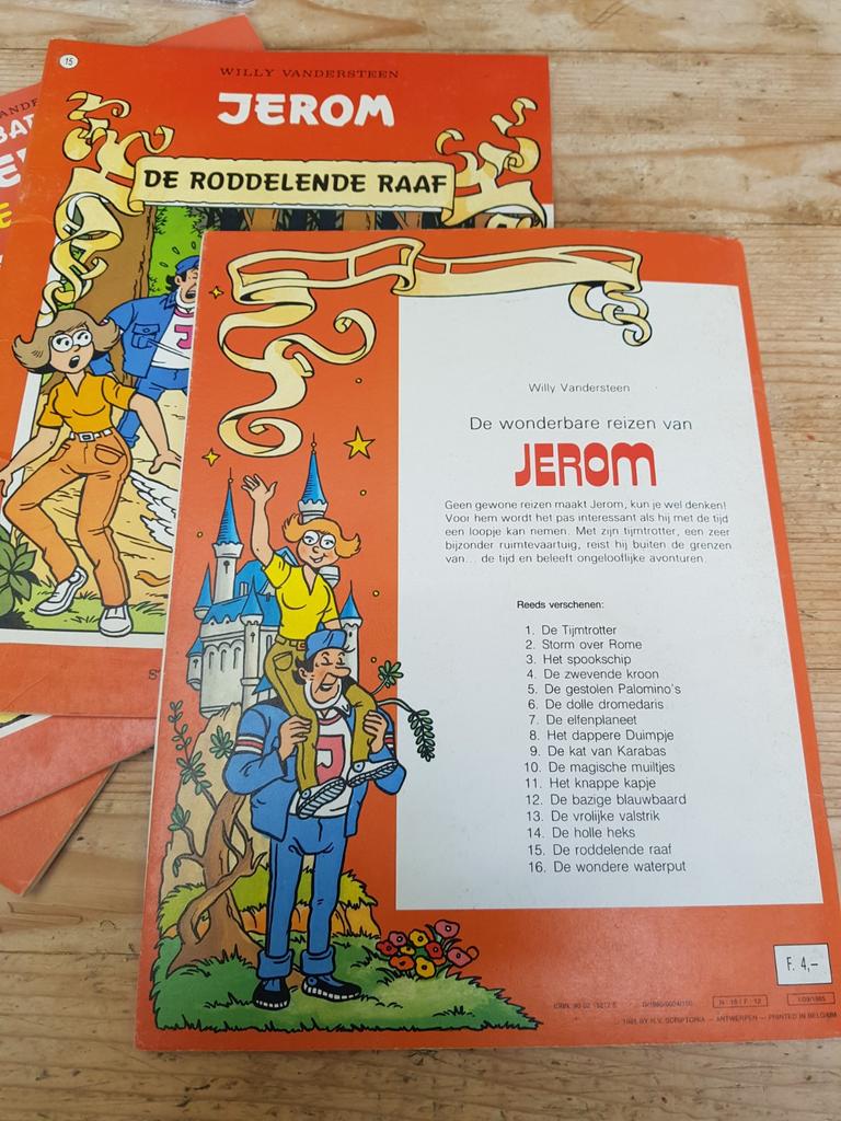 4 x Jerom 3e reeks oa 16 De wondere  waterput + 15, 9, 6., Enlèvement ou Envoi, Comme neuf