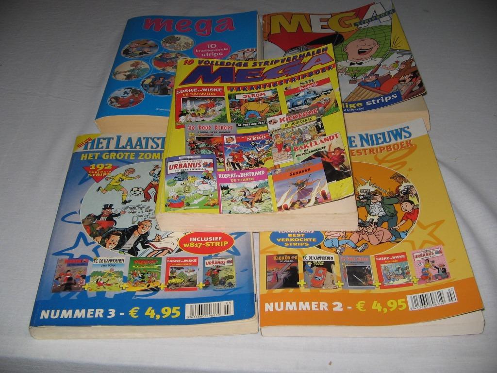 Pakketje Mega stripboeken, Eén stripboek, Ophalen of Verzenden, Zo goed als nieuw