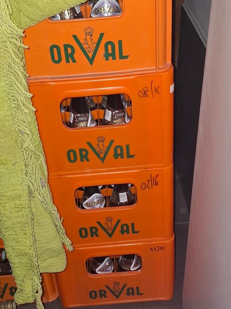 Bac orval 1 de 2015 et 4 de 2016 pour 60 eur le bac, Divers, Enlèvement