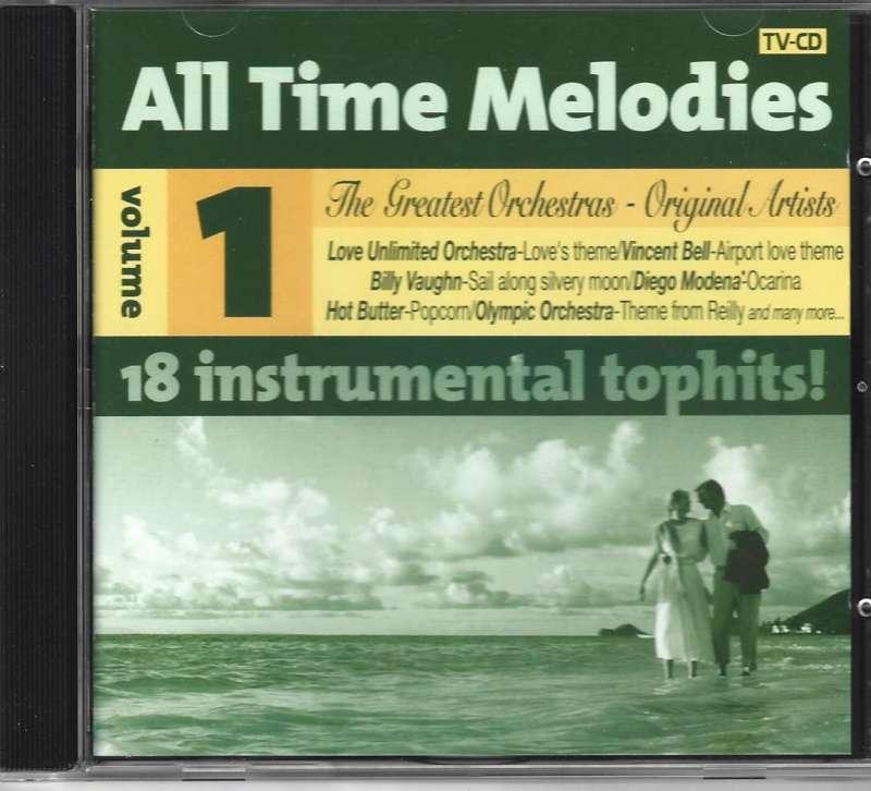 CD All Time Melodies vol 1 18 Instrumental tophits, Ophalen of Verzenden, Zo goed als nieuw
