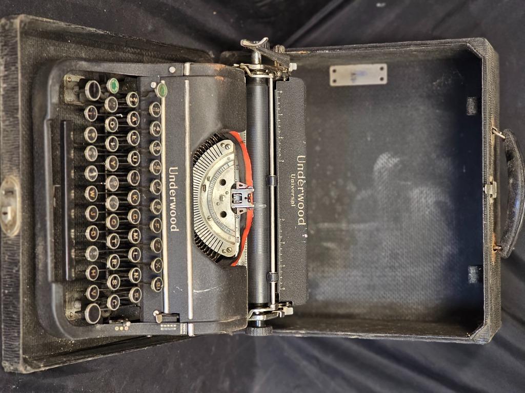 underwood universal typewriter, Diversen, Typemachines, Ophalen