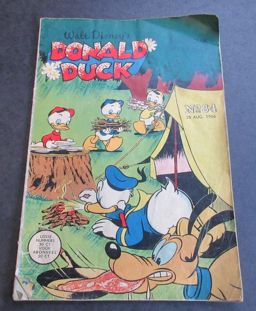 11 Donald Duck weekbladen uit de fifties, Enlèvement ou Envoi, 1940 à 1960, Journal ou Magazine