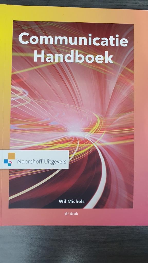 Wil Michels - Communicatie  handboek, Boeken, Ophalen, Zo goed als nieuw, Wil Michels