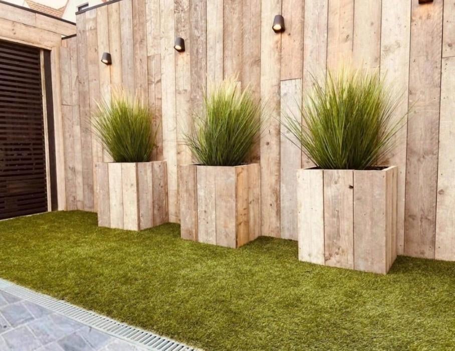 Mooi gebruikte steigerhout planken afkomstig uit Nederland, Doe-het-zelf en Bouw, Hout en Planken, Ophalen, Gebruikt, 25 tot 50 mm