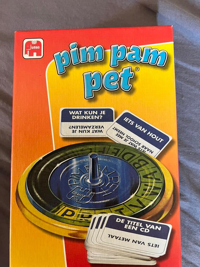 Pim pam pet, Hobby en Vrije tijd, Ophalen of Verzenden, Zo goed als nieuw