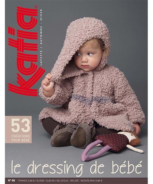 KATIA Layette Automne/Hiver numéro 66, Enlèvement ou Envoi, Neuf, Tricot, Patron ou Livre