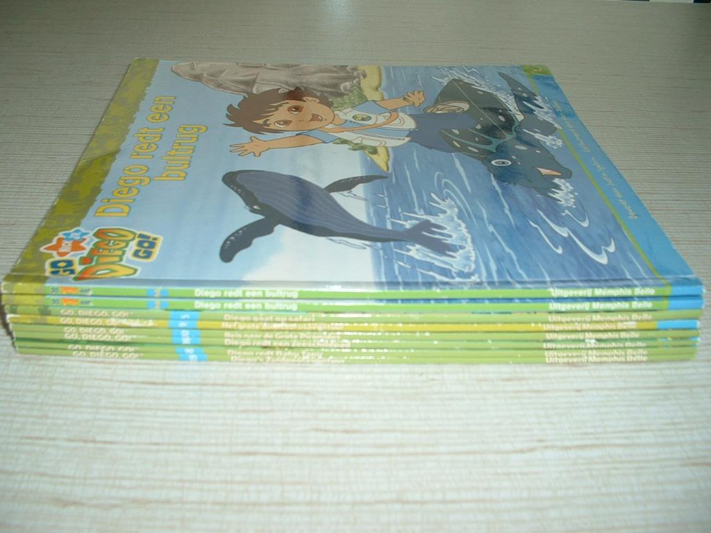 lot Diego kinderboekjes 8 stuks, Ophalen of Verzenden