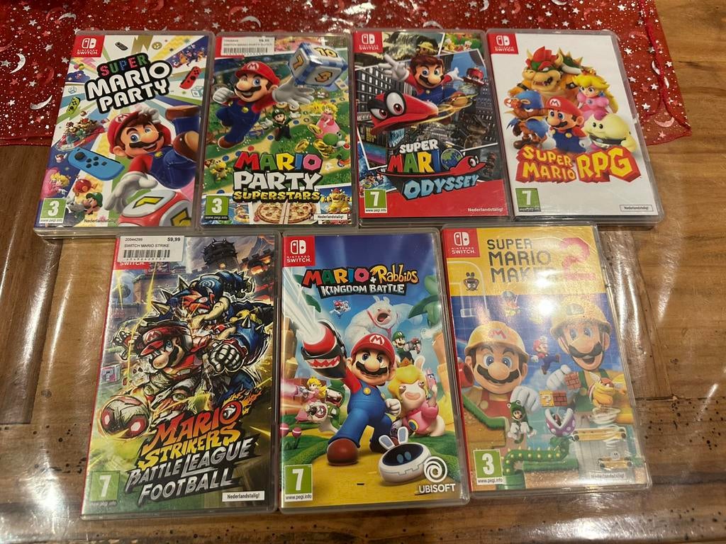 Nintendo switch games, Games en Spelcomputers, Games | Nintendo Switch, Ophalen of Verzenden, Gebruikt