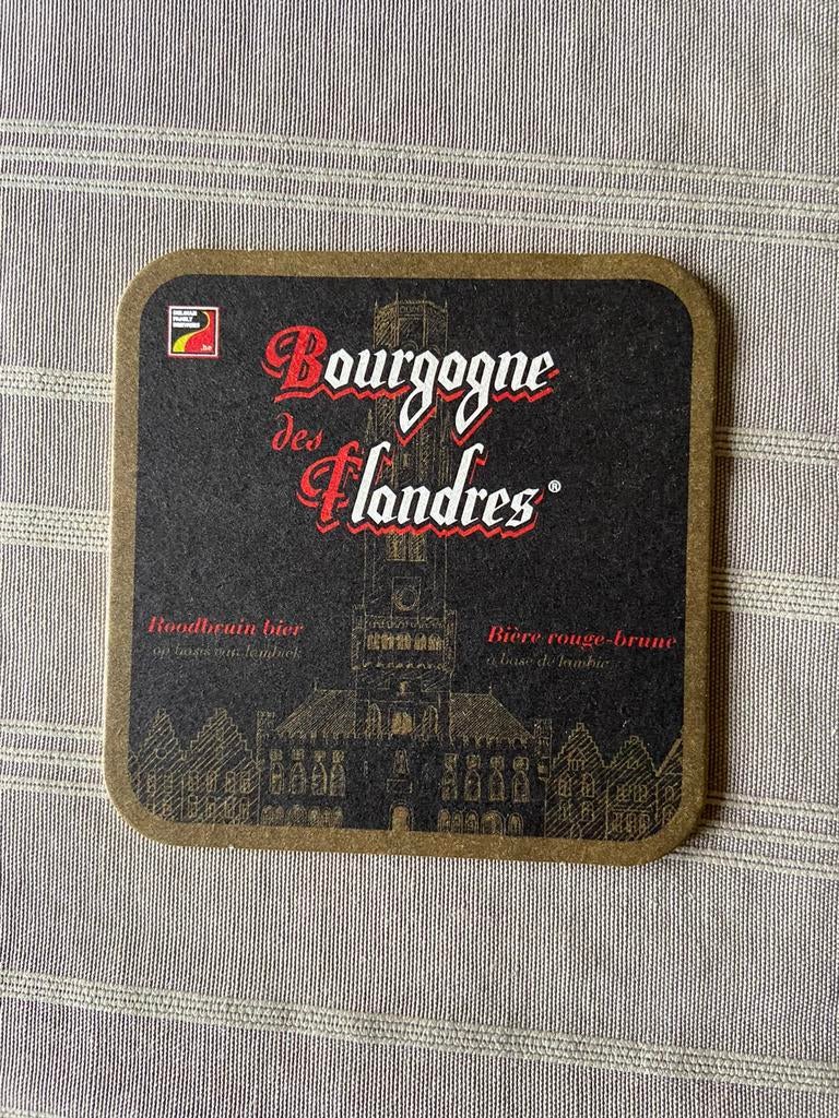 Bierviltje bourgogne des Flandres, Verzamelen, Ophalen of Verzenden, Nieuw, Viltje(s), Overige merken
