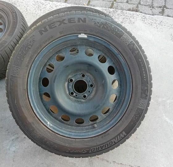 Winterbanden velgenPeugeot 3008 5008 DS7 17inch 5x108 7mm ❄️, Auto-onderdelen, Ophalen, Gebruikt, Opel