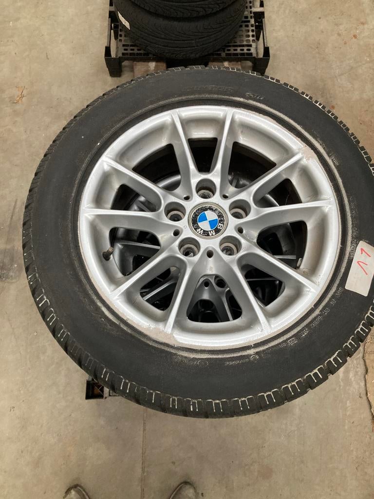 Set winterbanden BMW, Auto-onderdelen, Banden en Velgen, Ophalen, Gebruikt, 16 inch, Winterbanden