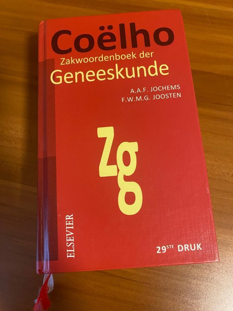 Coëlho Zakwoordenboek der Geneeskunde, Ophalen of Verzenden