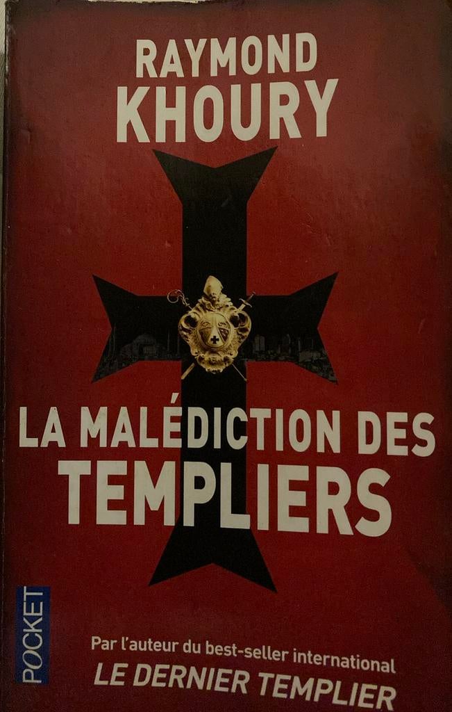 Raymond Khoury - La Malediction Des Templiers, Enlèvement ou Envoi, Utilisé, Raymond Khoury