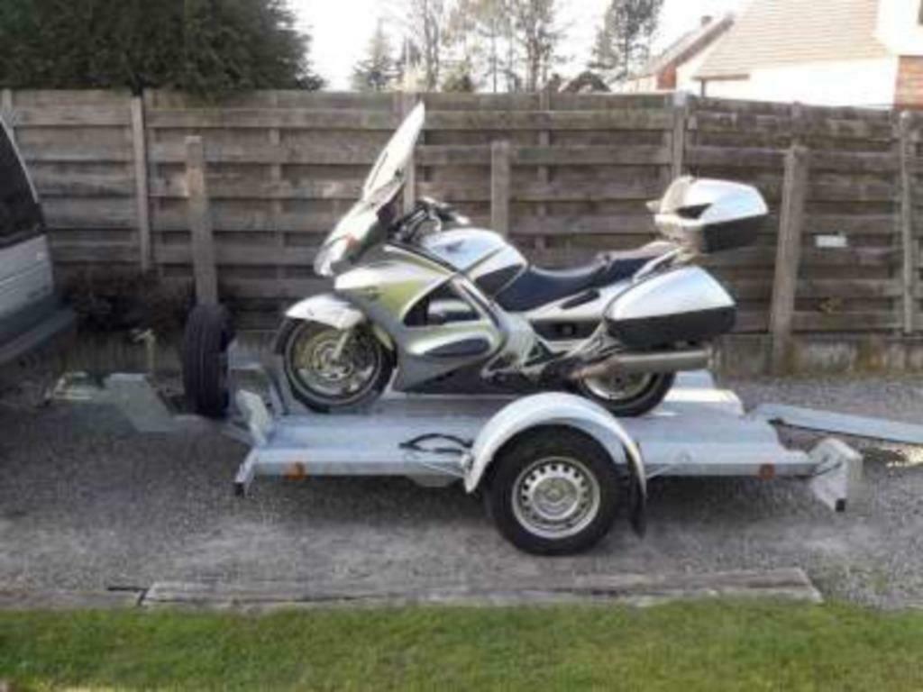 remorque pour transport moto, Enlèvement, Comme neuf