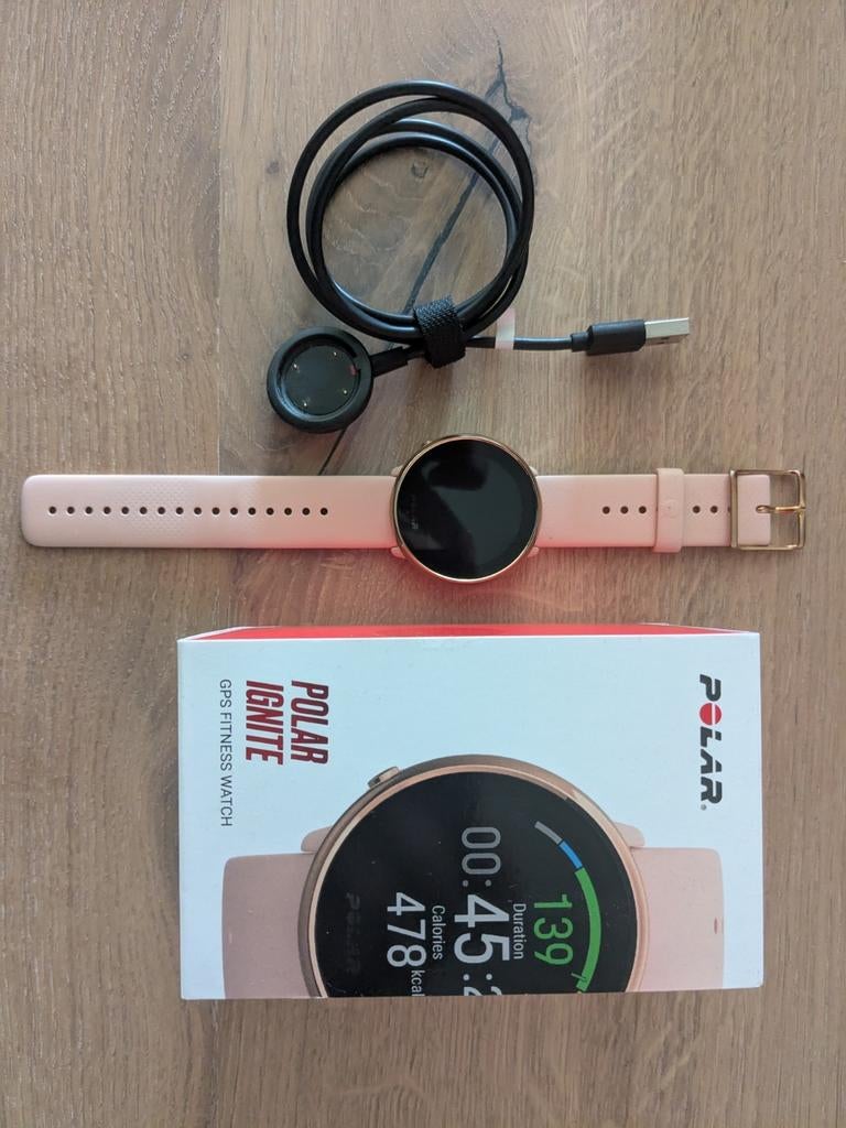 Polar Ignite goud/roze, Enlèvement ou Envoi, Comme neuf, Rose, Polar