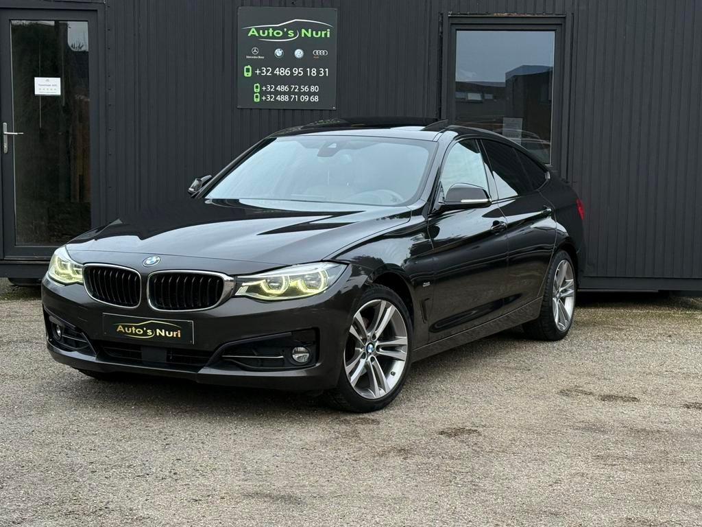 Bmw 320d  X-drive luxury  automaat diesel 190ps 12M GARANTIE, Auto's, BMW, Automaat, Euro 6, Bruin, USB