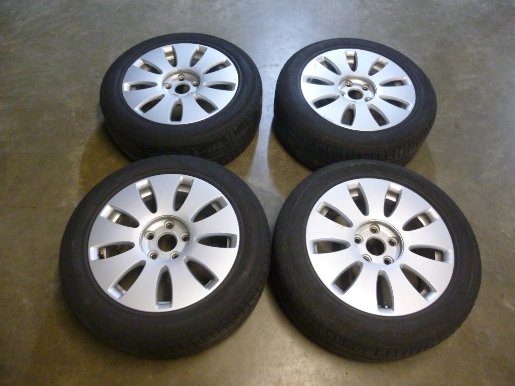 Audi A4 B7 velgen  met Michelin zomer banden, Auto-onderdelen, Banden en Velgen, Ophalen, Gebruikt, 16 inch, Banden en Velgen