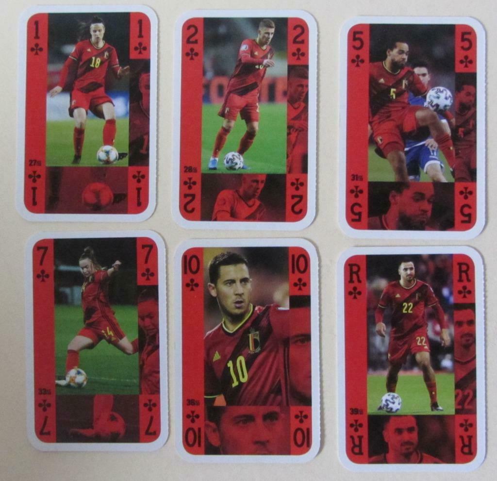 The Red Devils - Jeu de cartes - Carrefour - Numéros uniques, Autres supermarchés, Enlèvement ou Envoi